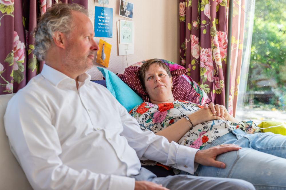 ‘Ik ervaar diepe vrede en ben heel blij’